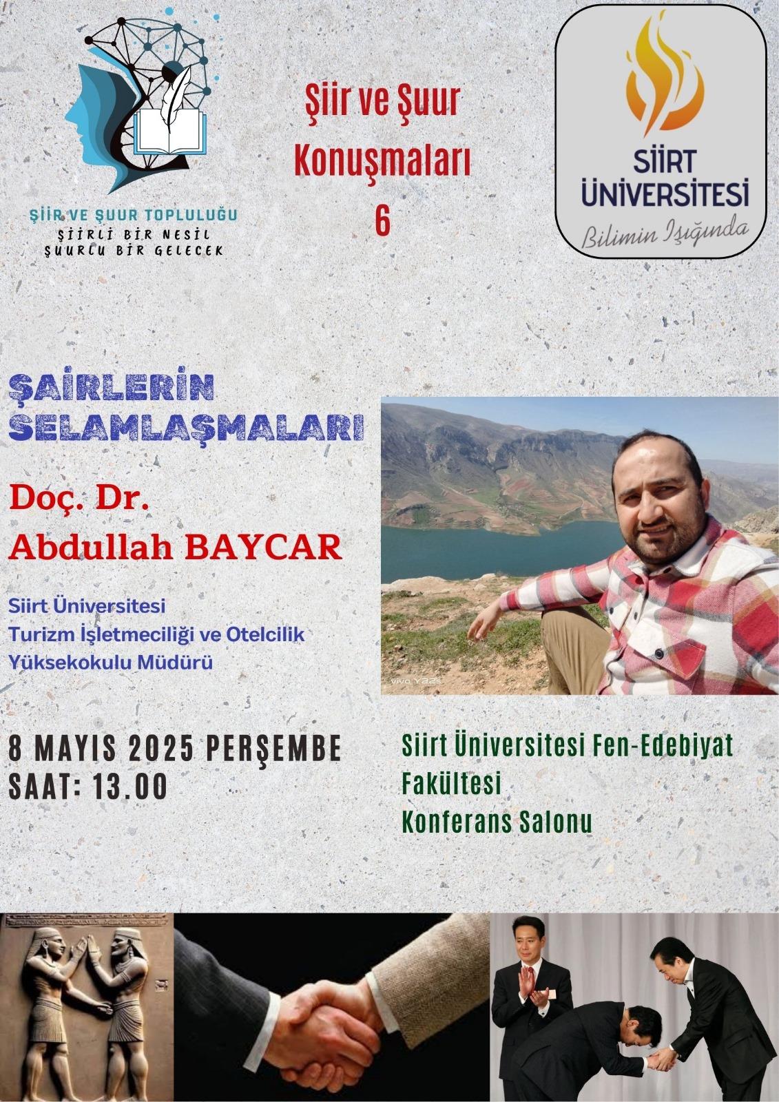 Şairlerin Selamlaşması adlı Konferans